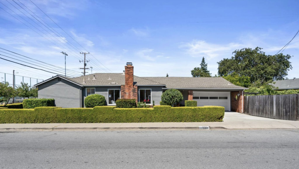 1107 Cedar Street, San Carlos.