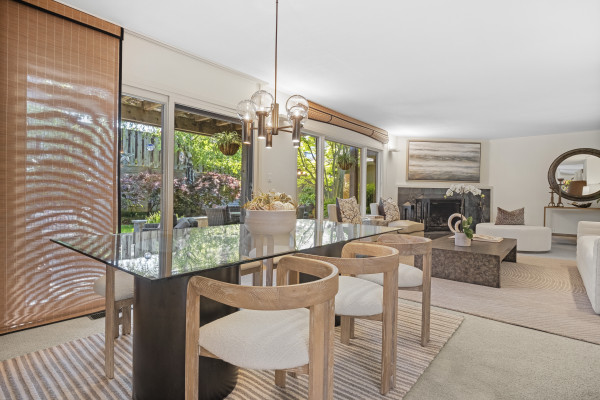 Dining Room | Living Room After