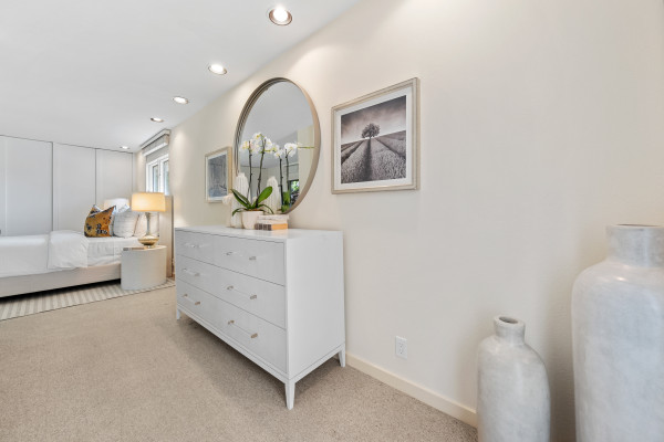 Primary bedroom hallway After